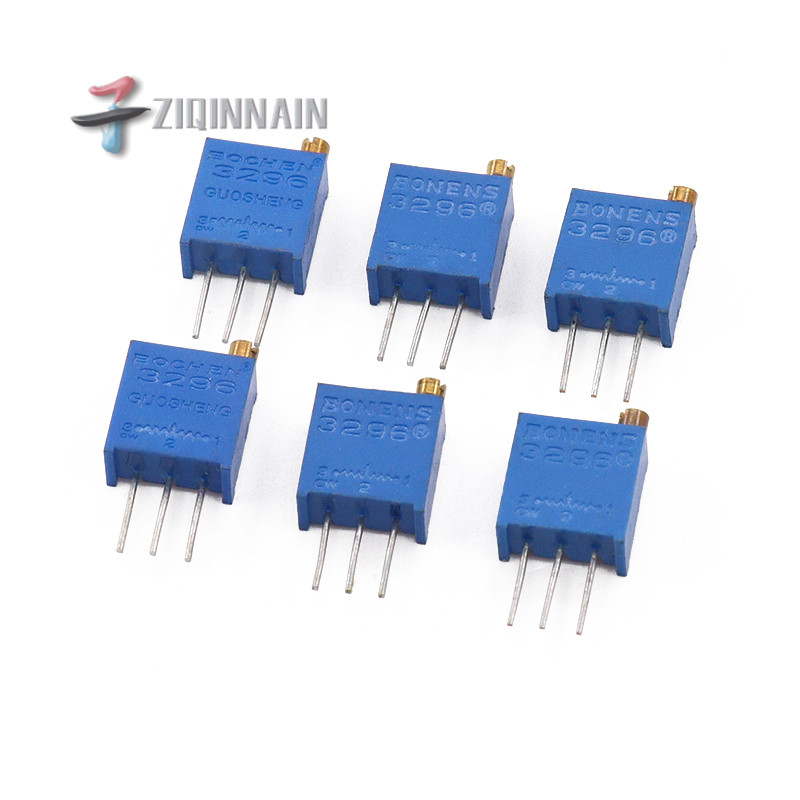 3296W Potentiometer Precision Adjustable Resistance Multi-Circle 103 ...