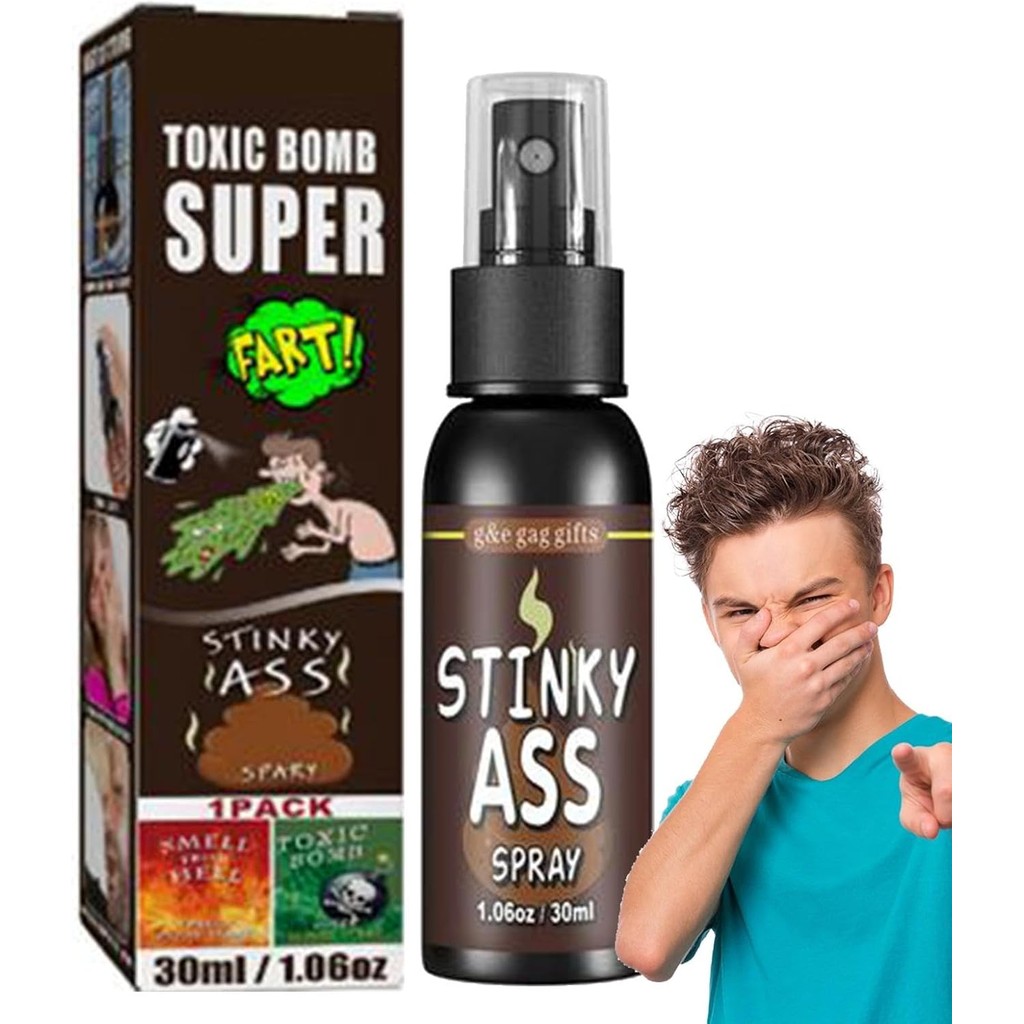 thumbnail image 2 of G&E Gag Gifts 5 Pack Stinky Fart Spray – Real Version, Prank Essential 2 of 6