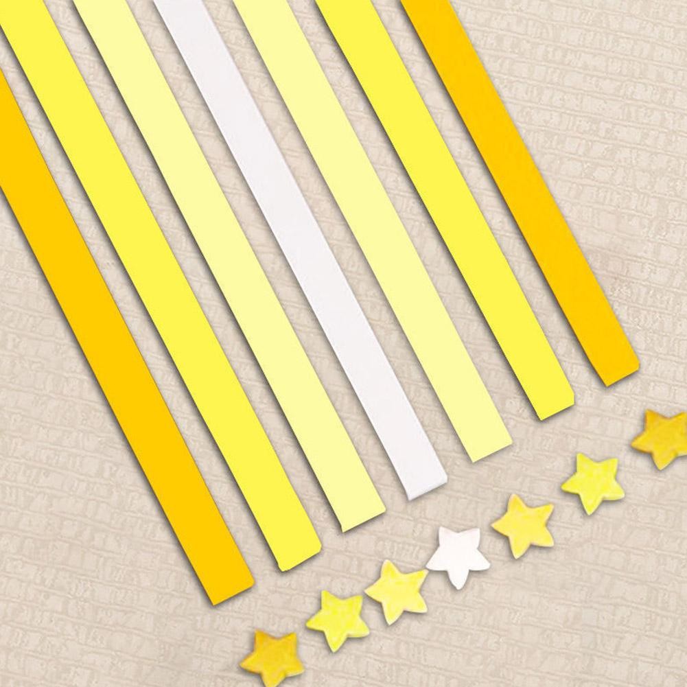 540 Sheets Creative Gradient Color Five-pointed Star Craft Origami ...