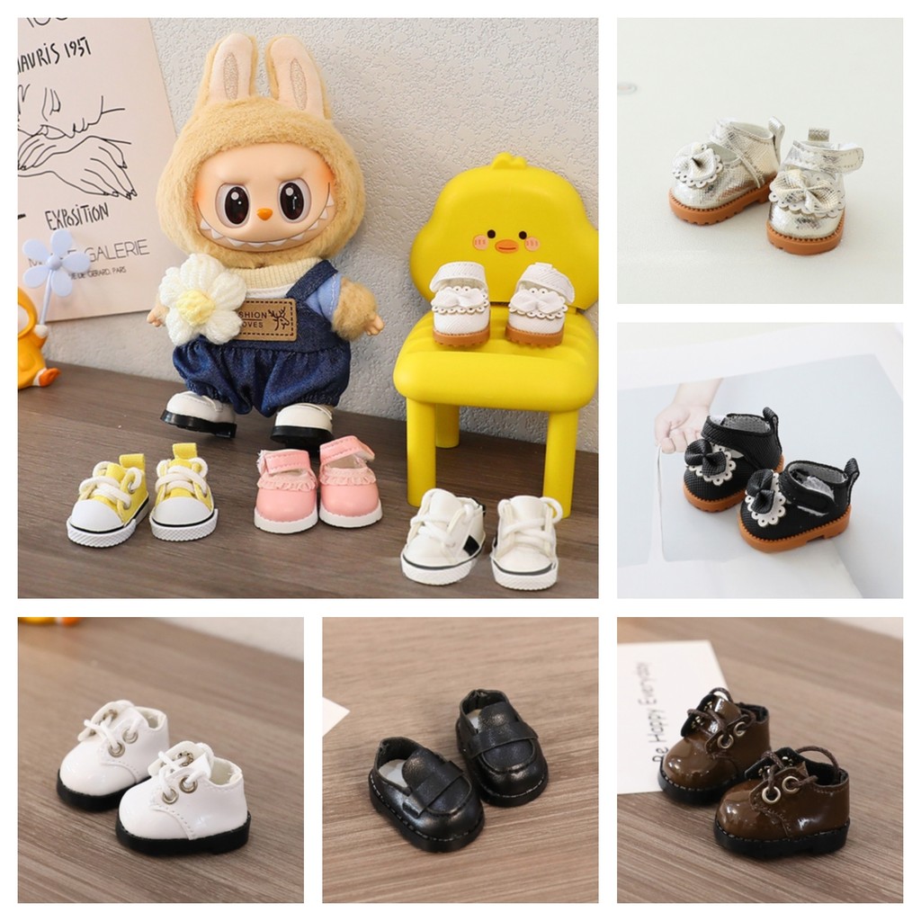 (Only shoes)for 17cm Labubu shoes Dolls Shoes Boots Toys Casual Sports ...