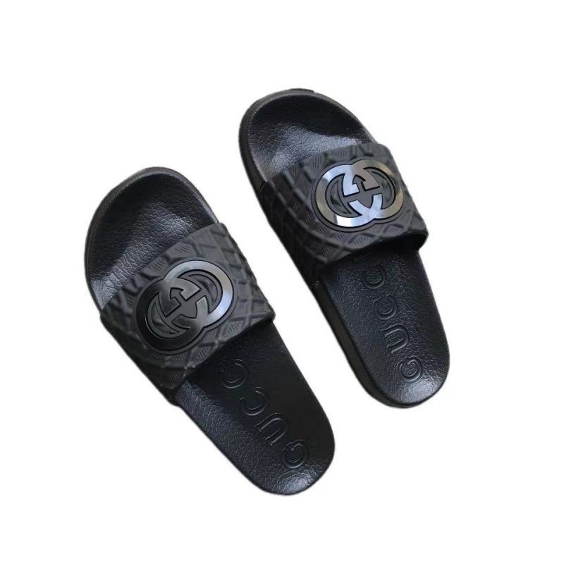 Gucci Outdoor Wear Summer Home Slippers Women Home Indoor Bathroom Soft Sole Anti slip Sandals Slippers Men Summer Shopee Malaysia