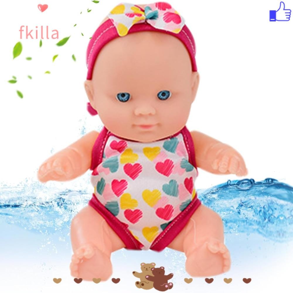 thumbnail image 2 of Waterproof Swimming Baby Doll For Pool & Bathtub - Battery-Powered Moving Joints, Realistic Swimming Action, Detachable Suit (Batteries Not Included) 2 of 12