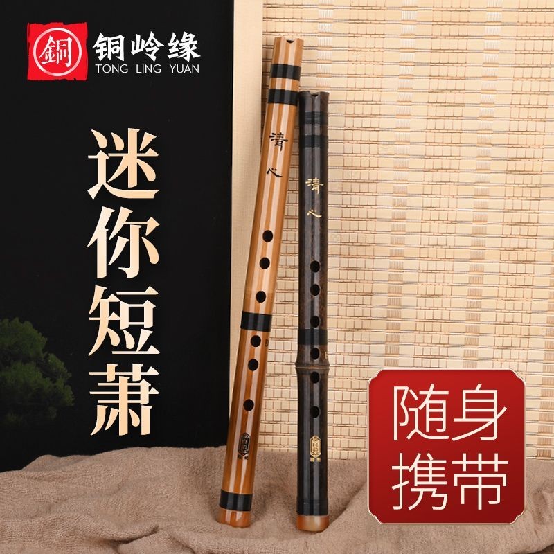 #箫乐器初学者入门紫竹萧笛专业精制高档玉潇GF调古风六孔洞箫乐器,, Flute Musical Instruments Beginners ...