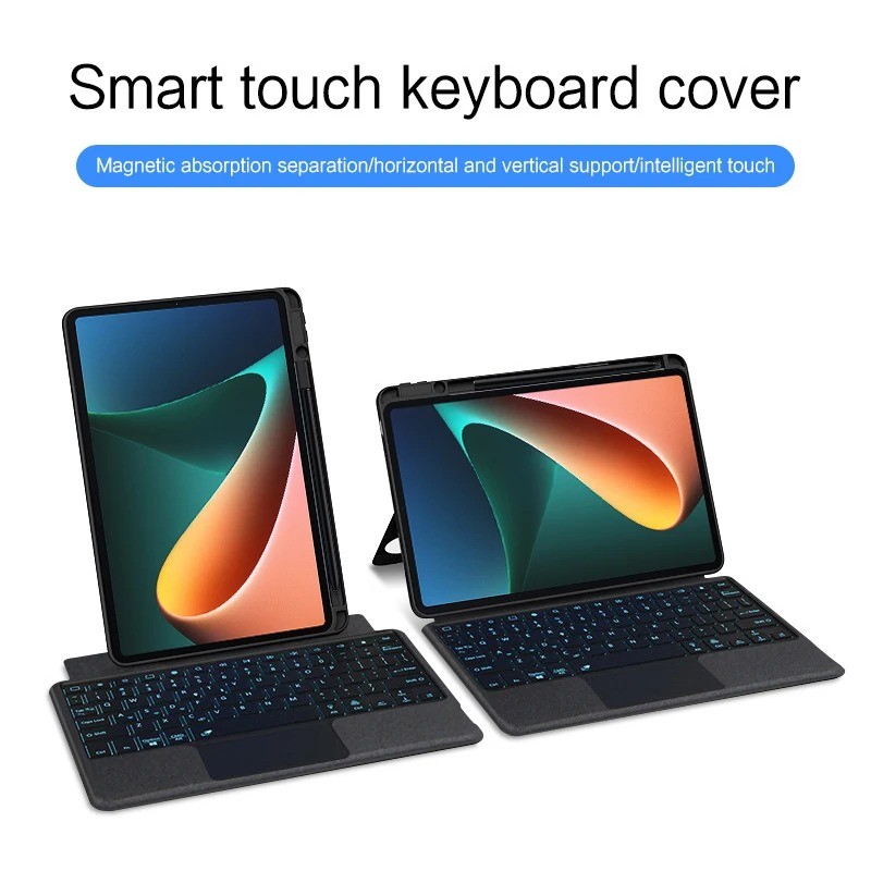 Backlit Touchpad Keyboard for Xiaomi 7S Pro 12.4 6S Pro Pad 12.4 Pad 5/ ...