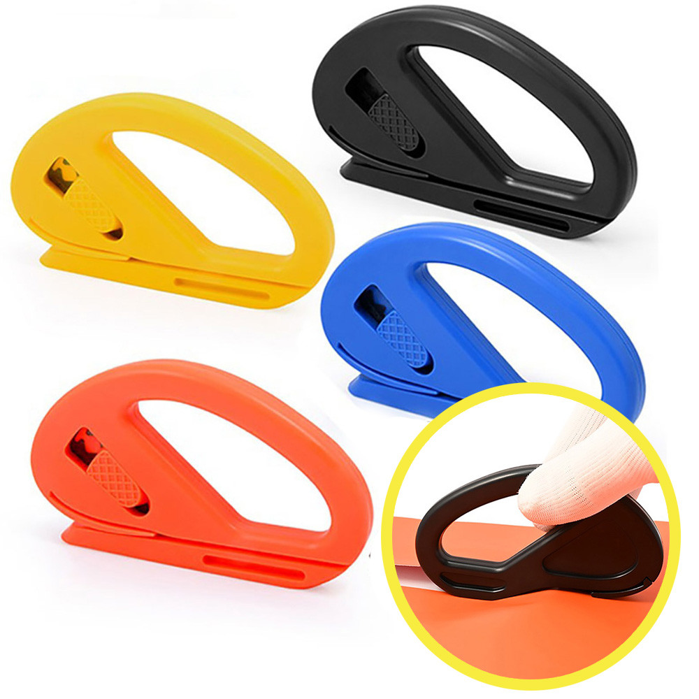 Easy-Glide Wrapping Paper Cutter Safe Razor Blade Design for Gift Wrap ...