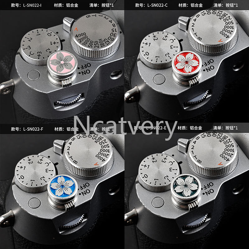 Thread Camera Shutter Button For Fujifilm X-E5 XE5 X100V XT30 II X-M5 ...