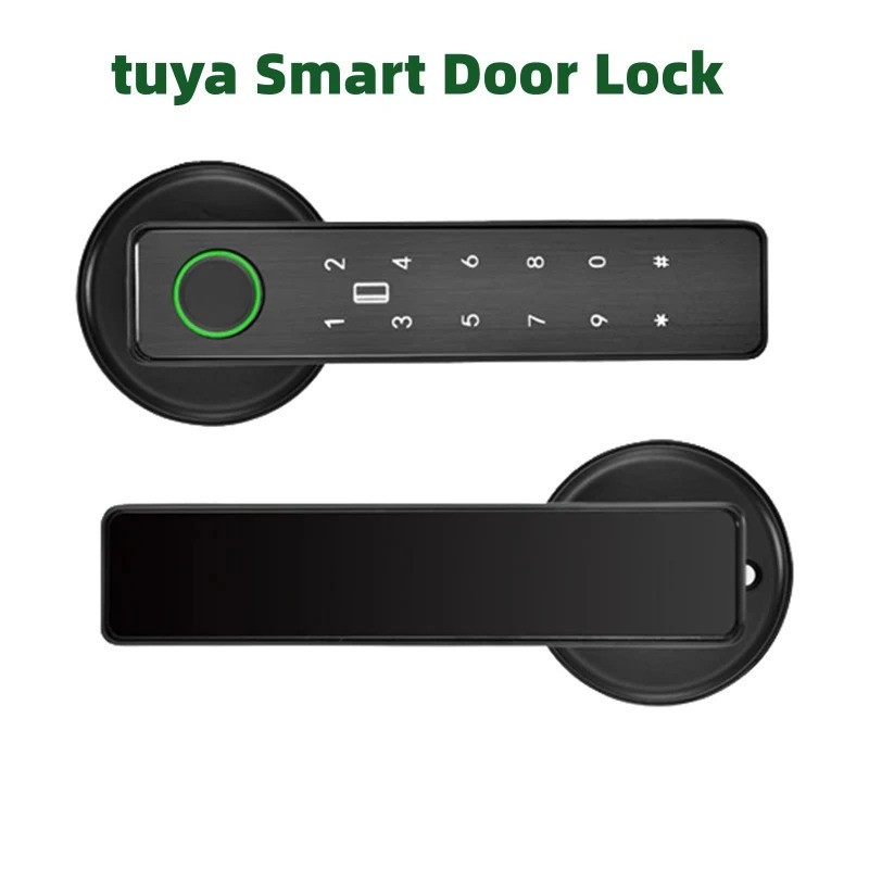 Tuya APP Remote Control Wifi Electronic Smart Door Lock with Biometric ...