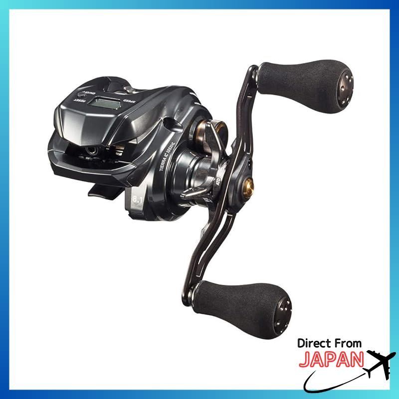 Daiwa Tierra Air IC 100XH Bait Reel With Counter – Right-Hand, 8.1
