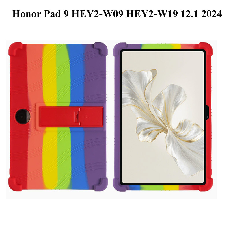 Lemxiee Cover per HONOR Pad 10 Case,Custodia in pelle PU Acrilico trasparente per supporto rotante & Slot per penna