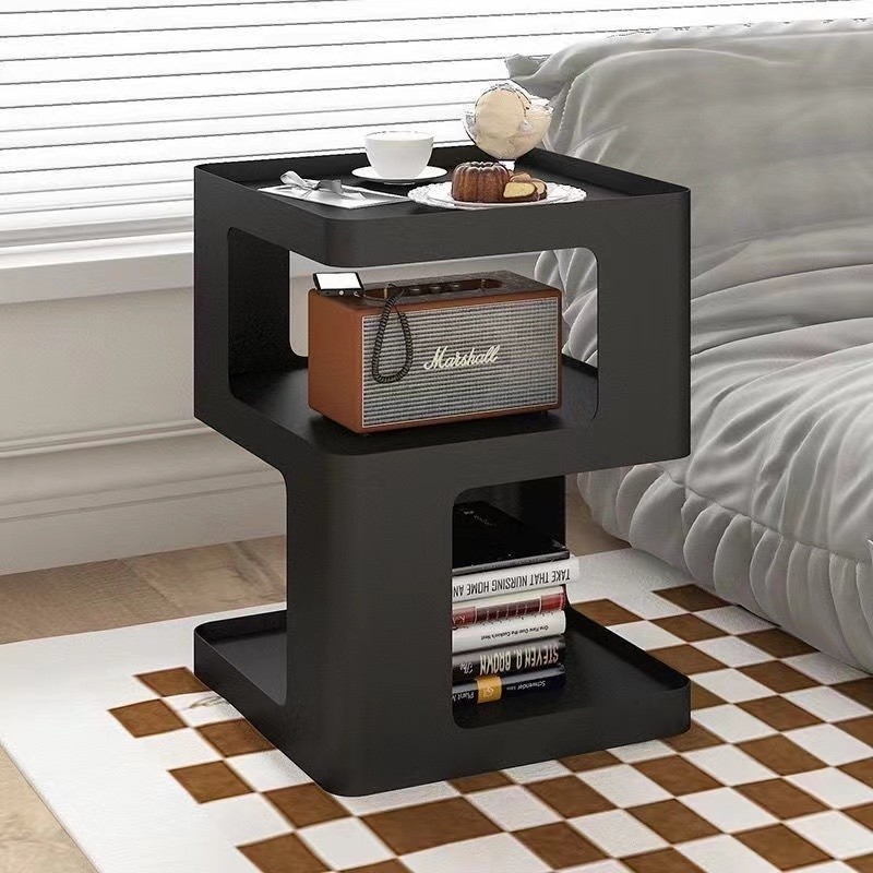 Nordic minimalist style sofa side table living room small coffee table ...