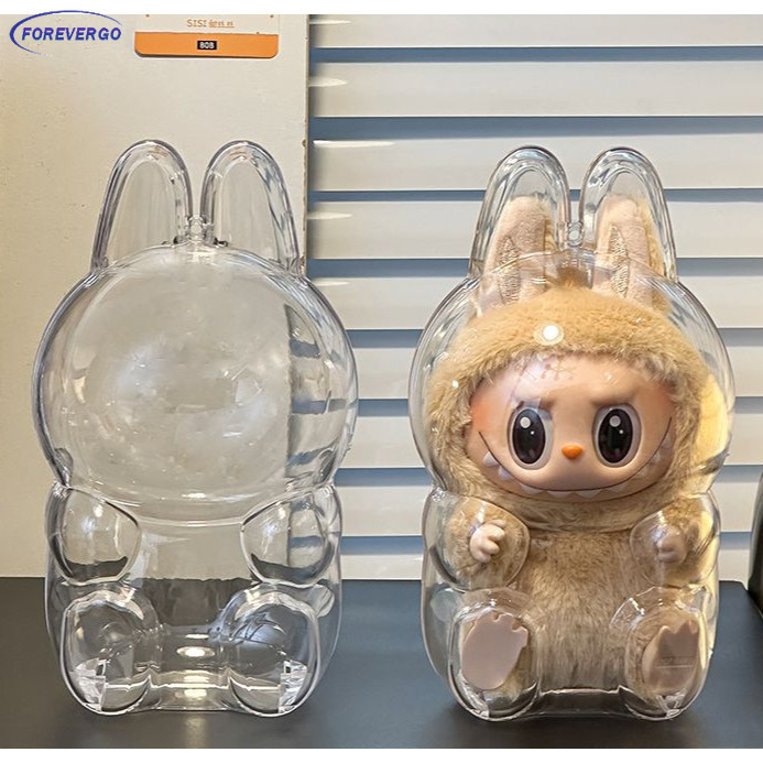 For 15 CM Labubu V2 protective cover baby clothes storage POP MART ...