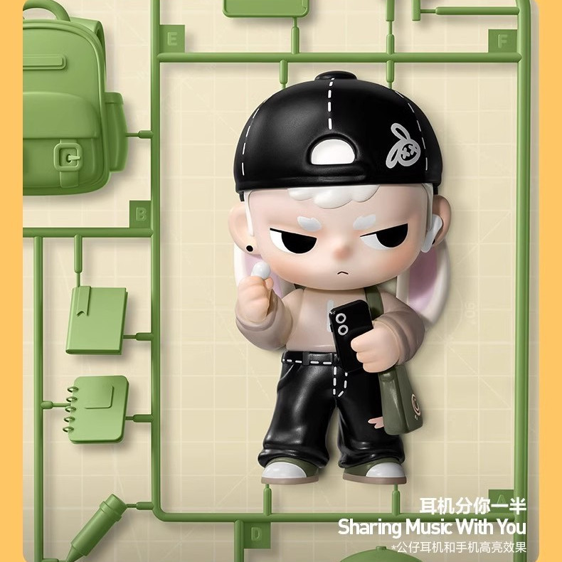 popmart KUBO 24/7 You Series Blind Box Figure Kubo v4 pop mart