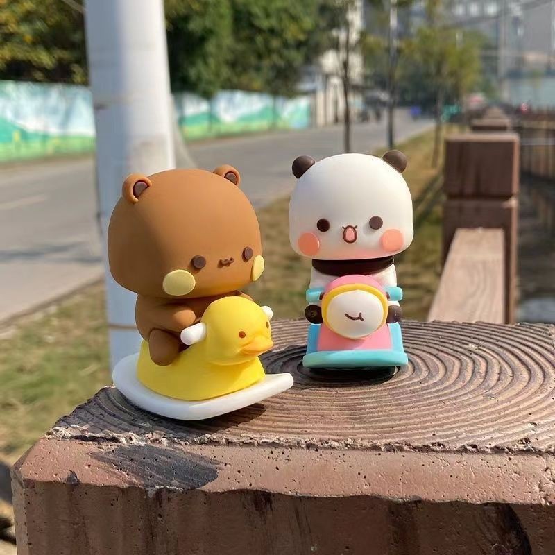 Yier & Bubu Rocking Doll desktop ornaments Bubu Dudu Couple Gift ...