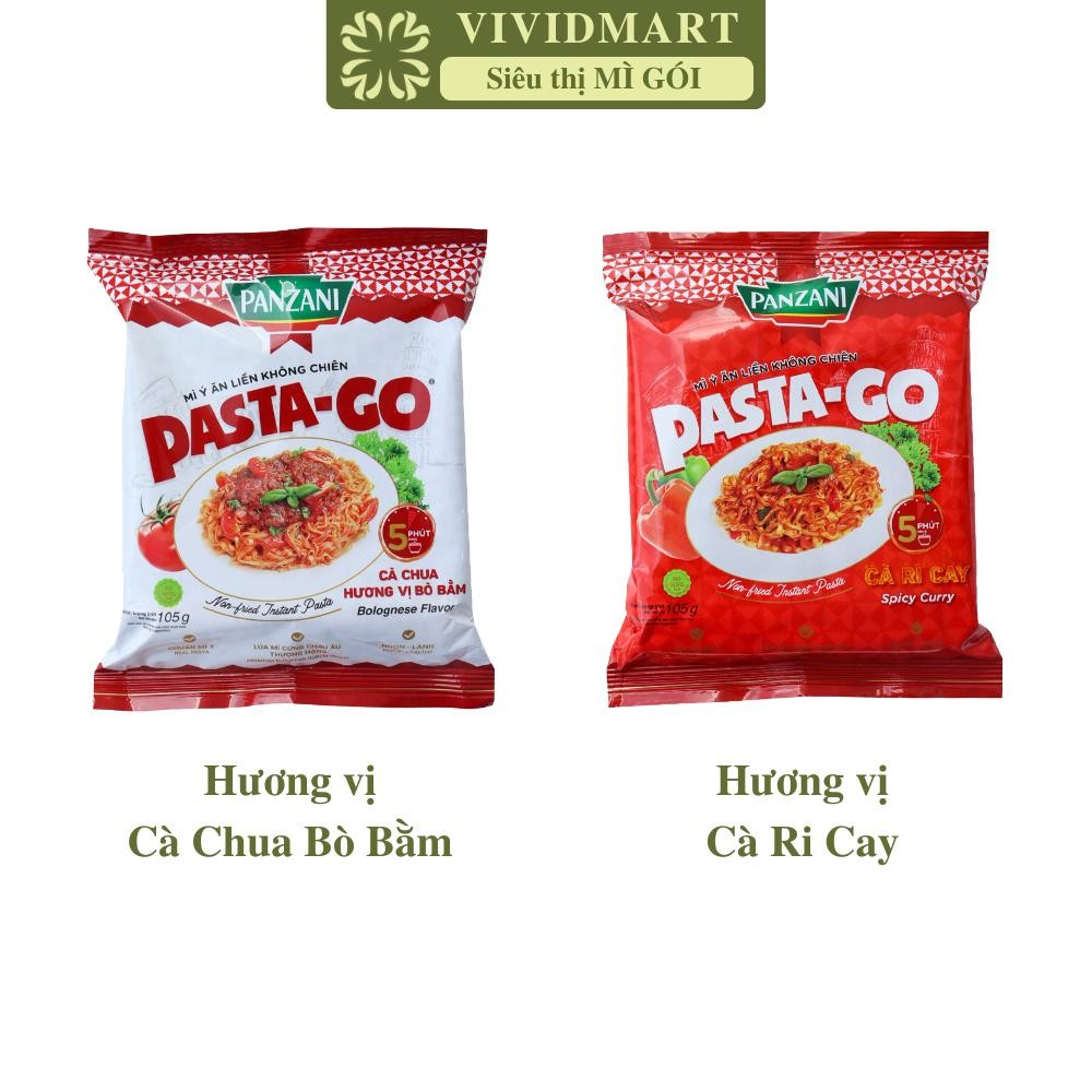 [RETAIL PACKAGE] - PANZANI - Pasta-go non-fried instant Pasta 2 flavors ...
