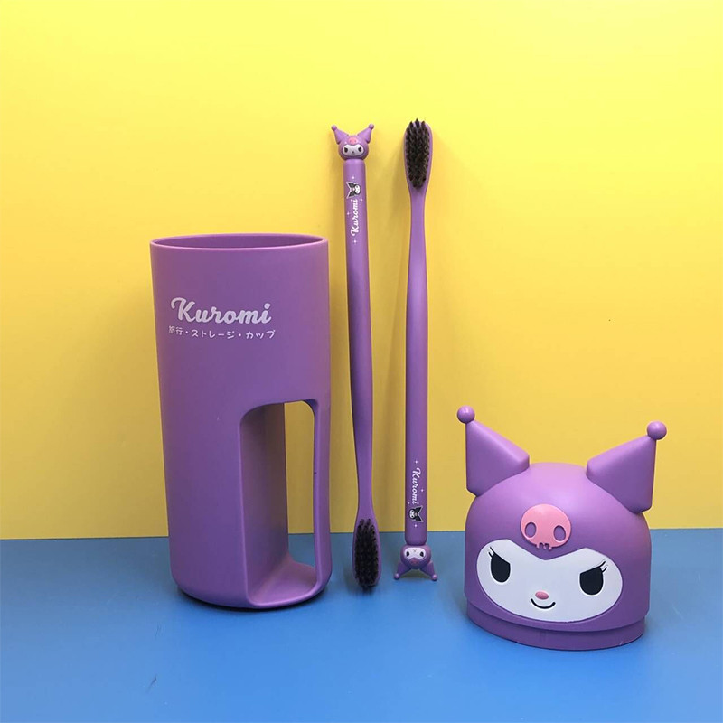 [MMBB] Portable Cartoon Creative Sanrio Toothbrush With Mouthwash Cup ...