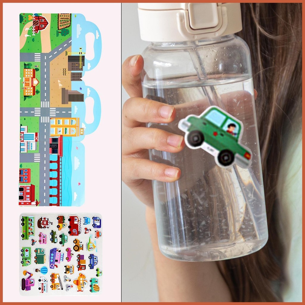 Sticker Book Preschool Toy Learning Activities Educational Toy Sticker ...