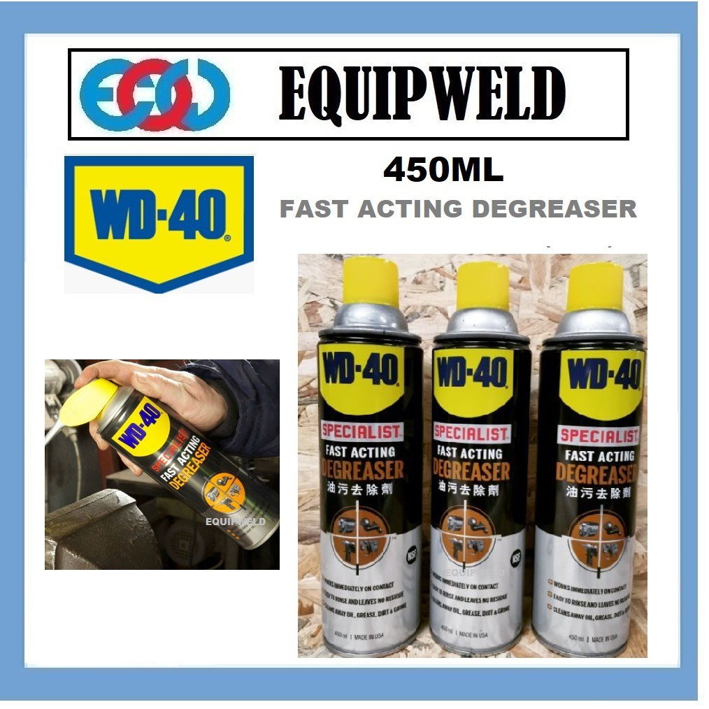 (PROMO) WD40 DG450ML FAST ACTING DEGREASER OIL GREASE GRIME CLEANER