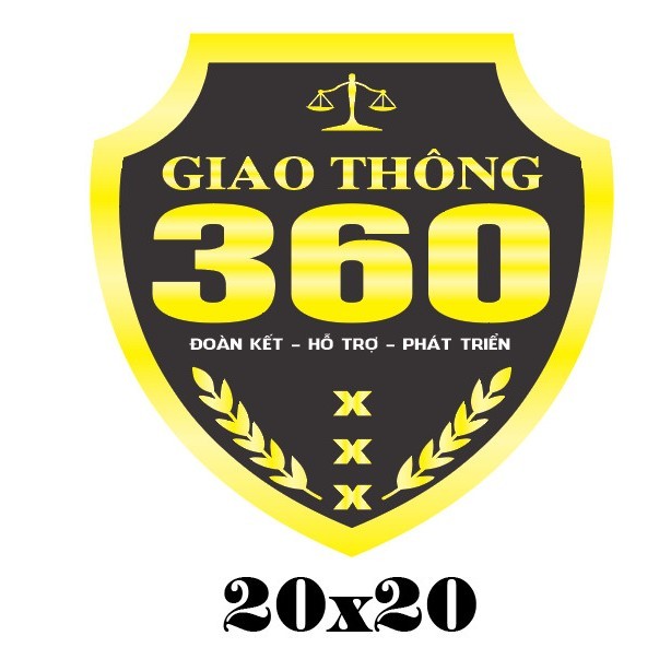 360 traffic logo sticker. Smart traffic stamp.. Sl 1 piece | Shopee ...