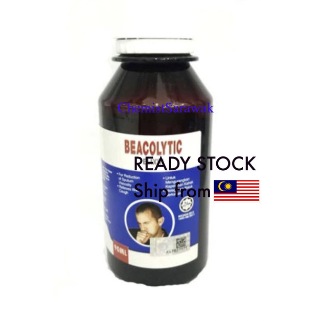 duopharma beacolytic bromhexine cair kahak elixir 4mg/5ml 90ml | Shopee ...
