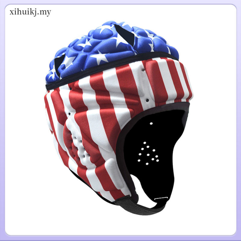 Socce Rugby Football Helmet Headgear Soft Kids Soccer Protective