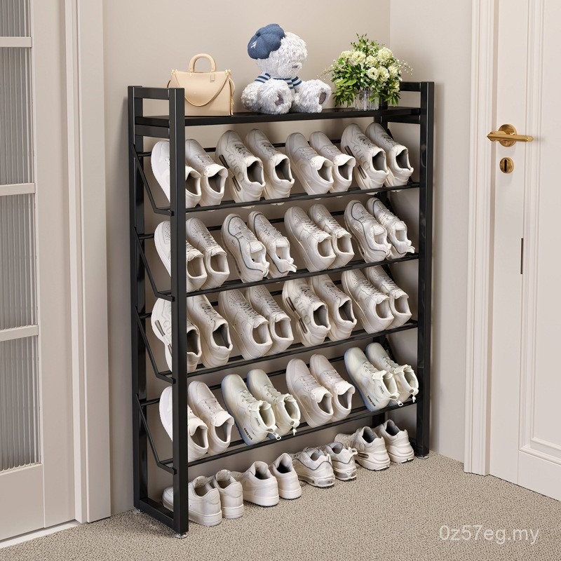 Cream Style Ultra-Thin Shoe Rack Household Door Narrow Small Ultra-Thin ...