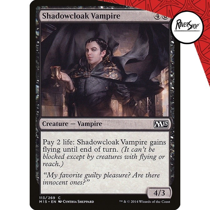 Magic The Gathering Card : Shadowcloak Vampire | Shopee Malaysia