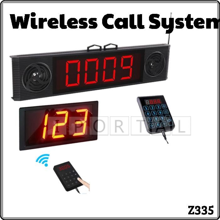 Pager Queue System LCD Wireless Calling Number Display English | Shopee ...