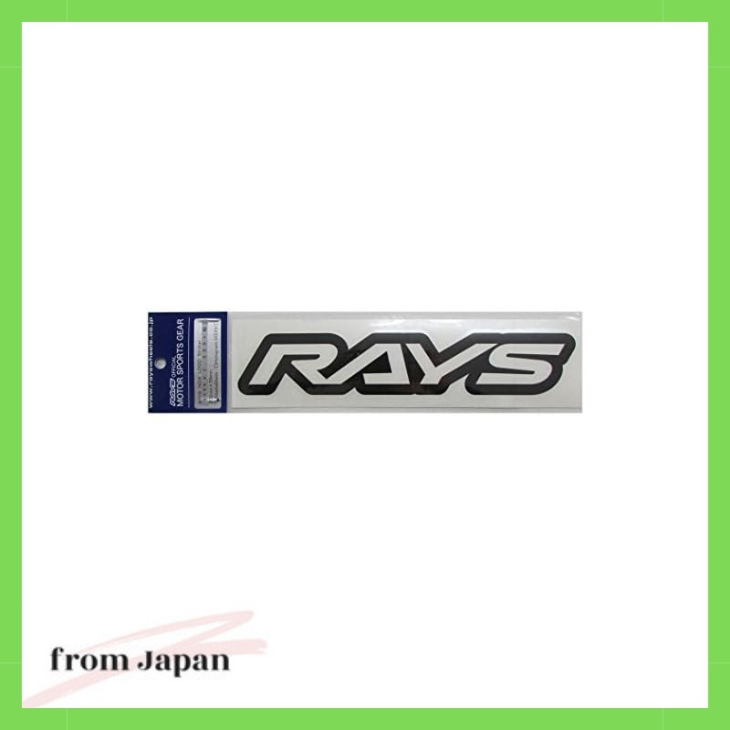RAYS Logo Sticker W250mm No.17 74040200003BK | Shopee Malaysia