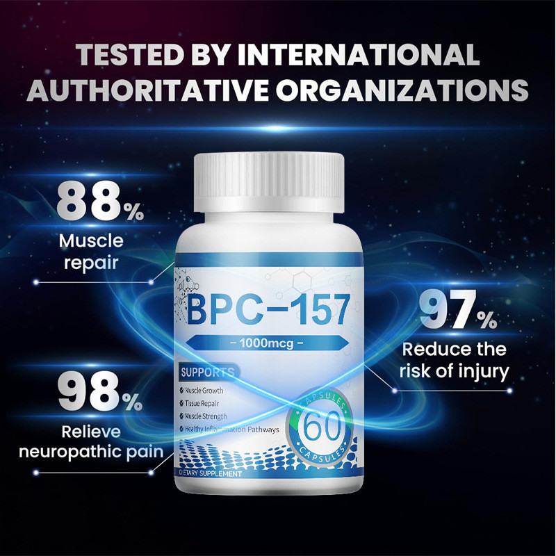 bpc-157 empty stomach or with food absorption BIYODE 157 Peptide Capsules 1000Mcg, Supports Muscle Growth, Tissue Repair,  Strength, 60 Count main image 0