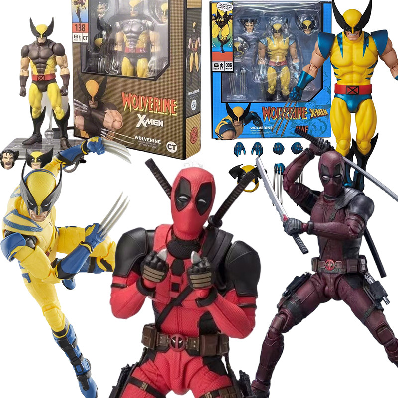 CT Toys Deadpool & Wolverine Movable Joint Model CT Toy Wolverine ...