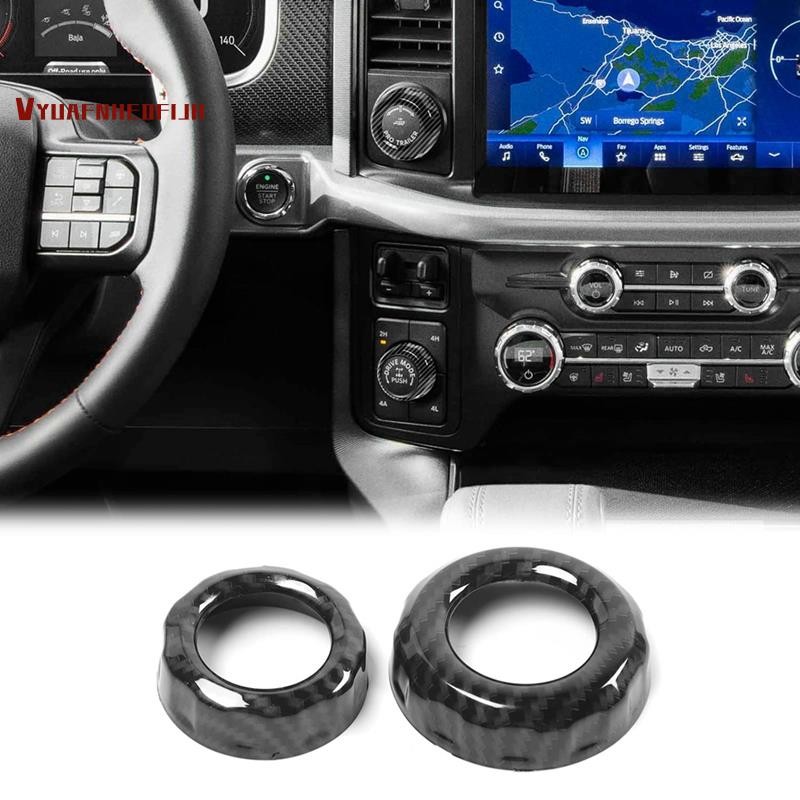 4WD Switch Cover With Trailer Control Switch Cover For Ford F150 2021 ...