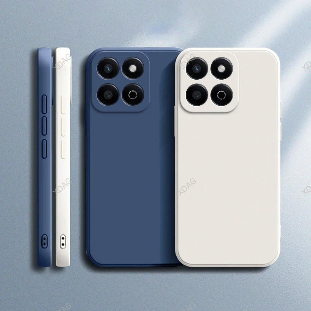 HAOYE Cover per Huawei Honor 70 5G + 2 Vetro Temperato, Armor Custodia con 360 Gradi Girevole Anello, Silicone TPU e PC Antigraffio Protettiva Bumper Case. Nero