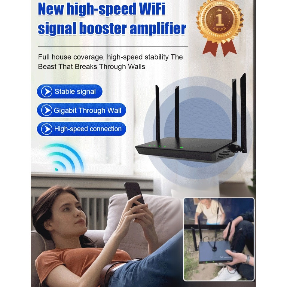New high-speed WiFi signal booster amplifier/Home High Speed Wifi ...