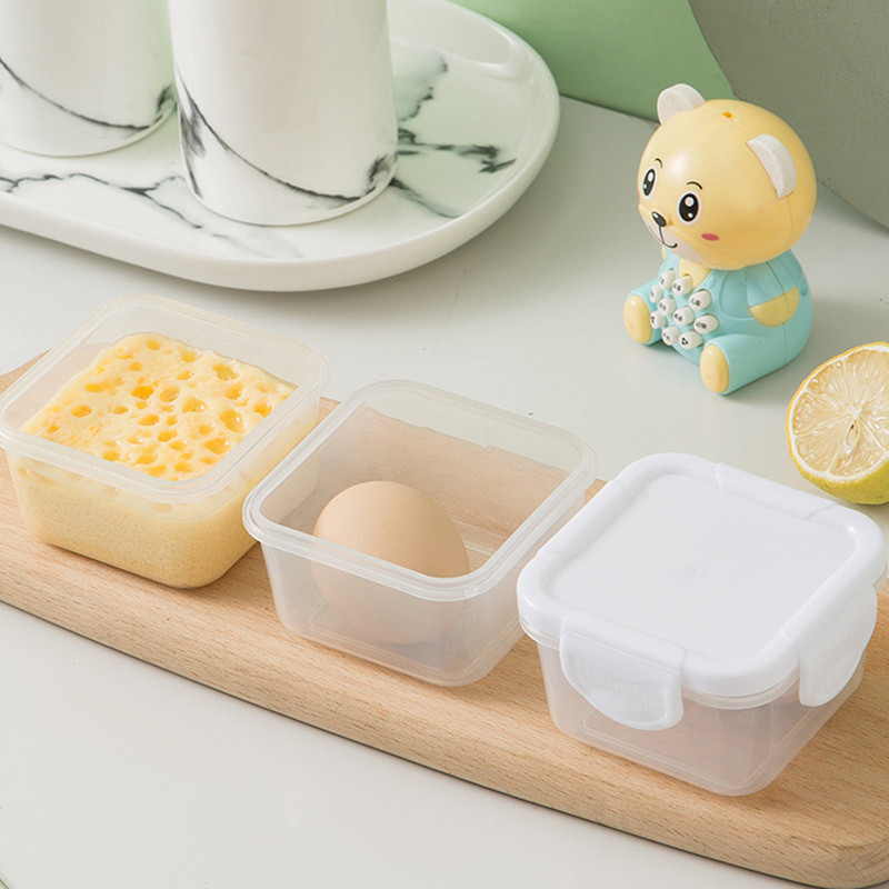 GYT 150ml Leak-Proof Airtight Sauce Seasoning Box/ Portable Transparent ...