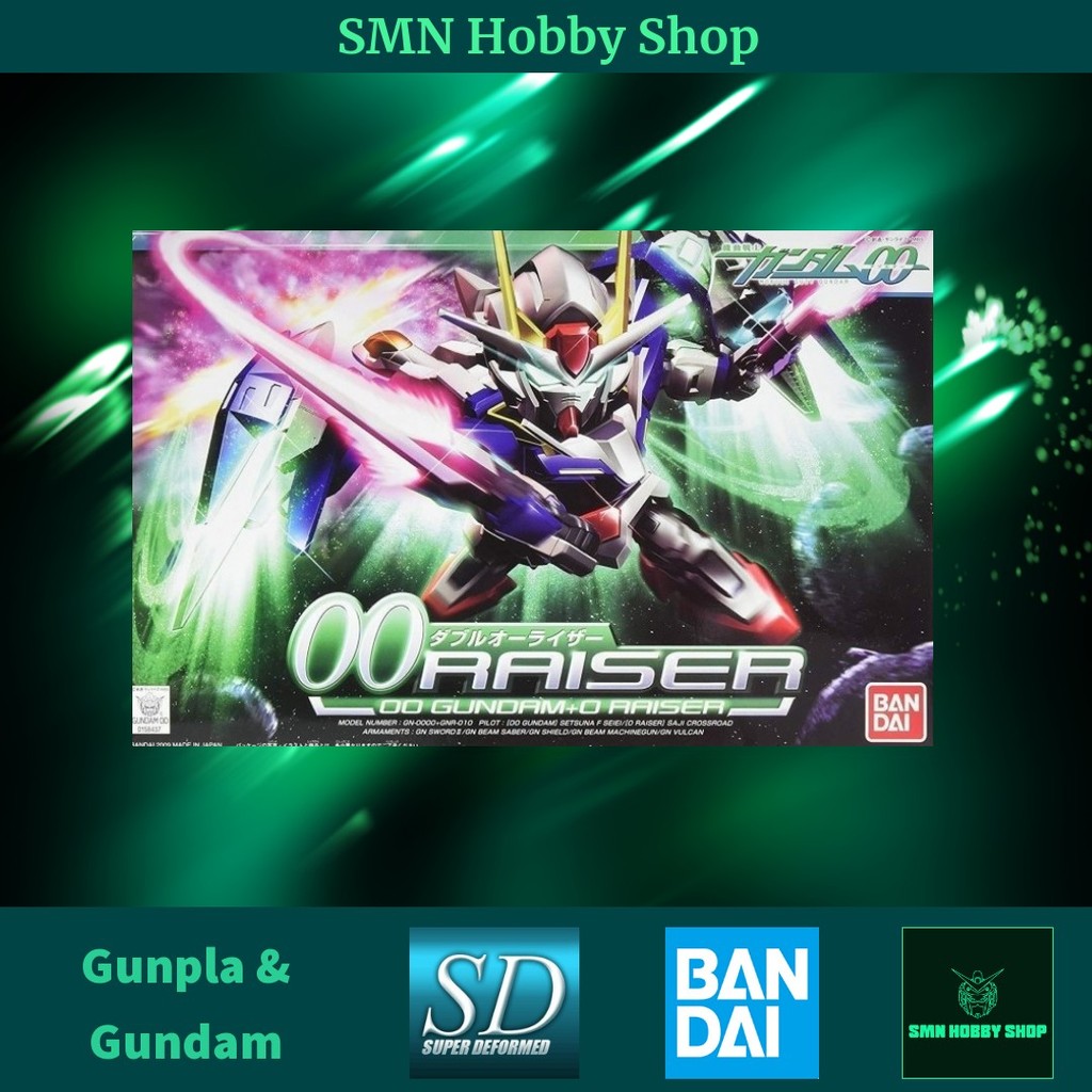 SDBB Super Deformed 00 Raiser 322 Gunpla Gundam Toys Plastic Model Kit ...