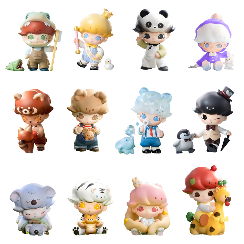 POPMART DIMOO Animal Kingdom Series Mystery Box Figure Toy Gift ...