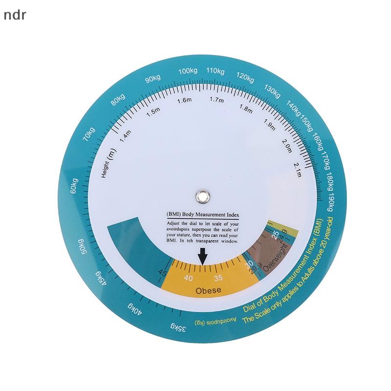 [ndr] Big Size BMI Wheel, BMI Caculator, BMI Ruler Healthy Ruler ...