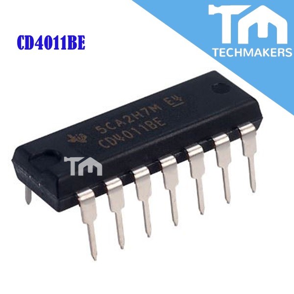 CD4011B / TC4011BP(Same Function) NAND gates 4-ch, 2-input, 3-V to 18-V
