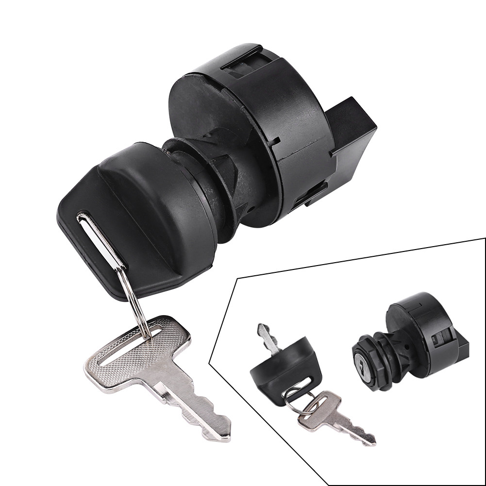Sinhopsa 4 Pin Ignition Key Switch for ATV Start Engine Lock with For ...