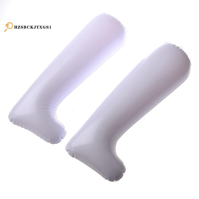 1 Pair 12 Inch White Film Inflatable Boot Stretcher Shaper Shoe Tree ...
