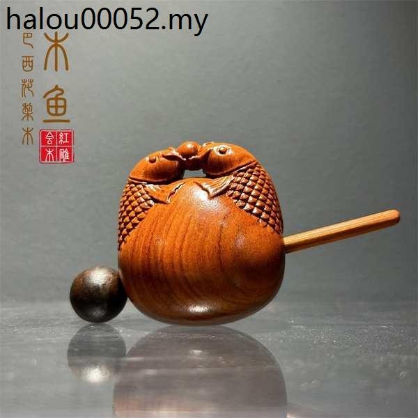 Brazilian Rosewood Carving Ornaments Solid Wood Chanting Buddhist ...
