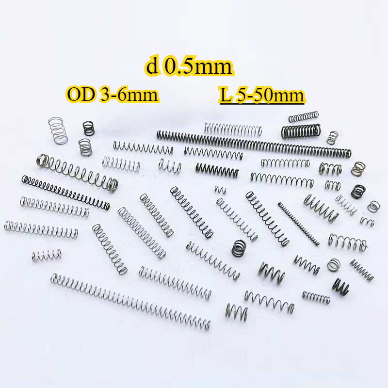 [NXY] SUS304 Stainless Steel Spring Compression Spring Small Spring ...