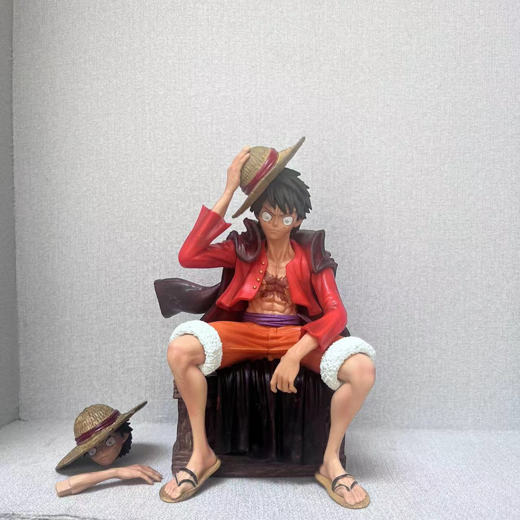 One Piece Dream Box Duduk Patung Luffy Figure Berkepala Dua Boleh ...