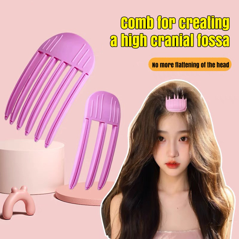 Fluffy Hair Roots Clips Comb Plastic Wind Sculpting Combs Natural ...