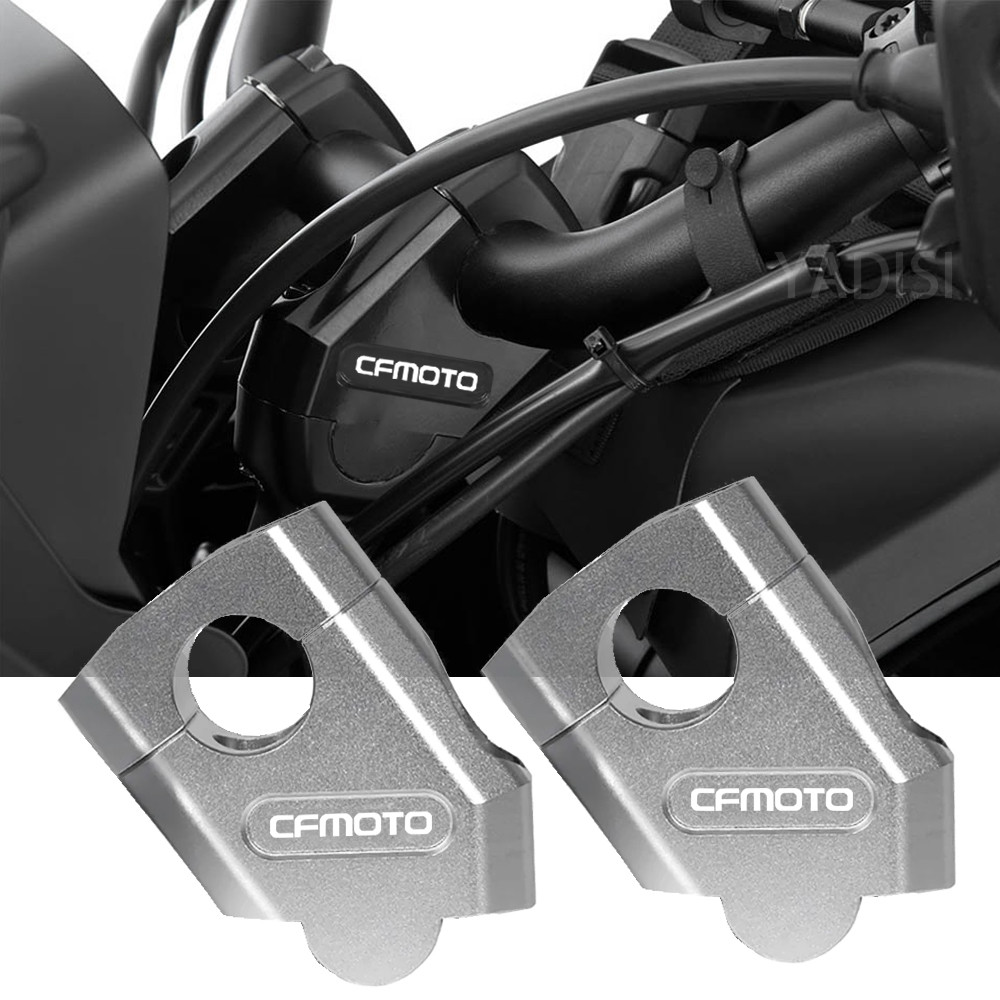 Para CFMOTO 450MT MT450 CF 450 MT 2024 2025 Motocicleta Guiador Riser Bra%c3%a7adeira Cnc Lidar Com Barra Elevador Estender A I.1030217635