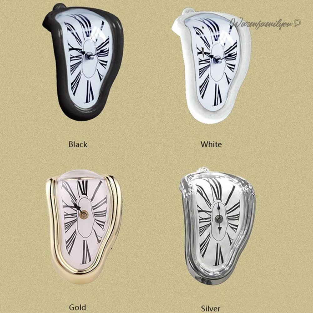2023 New Novel Surreal Melting Distorted Wall Clocks Surrealist ...