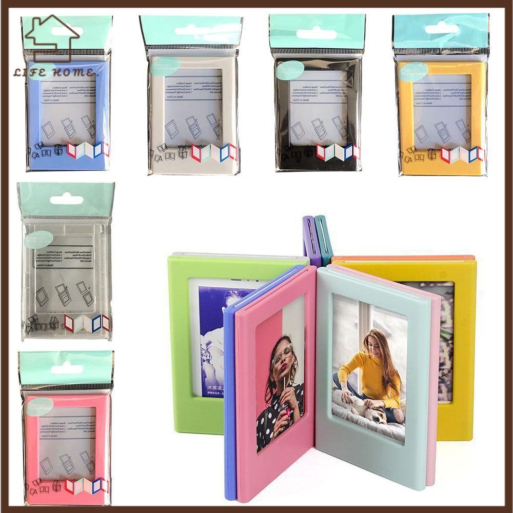 YELGIRL Picture Frames, Mini Transparent Photo Frame, Refrigerator ...