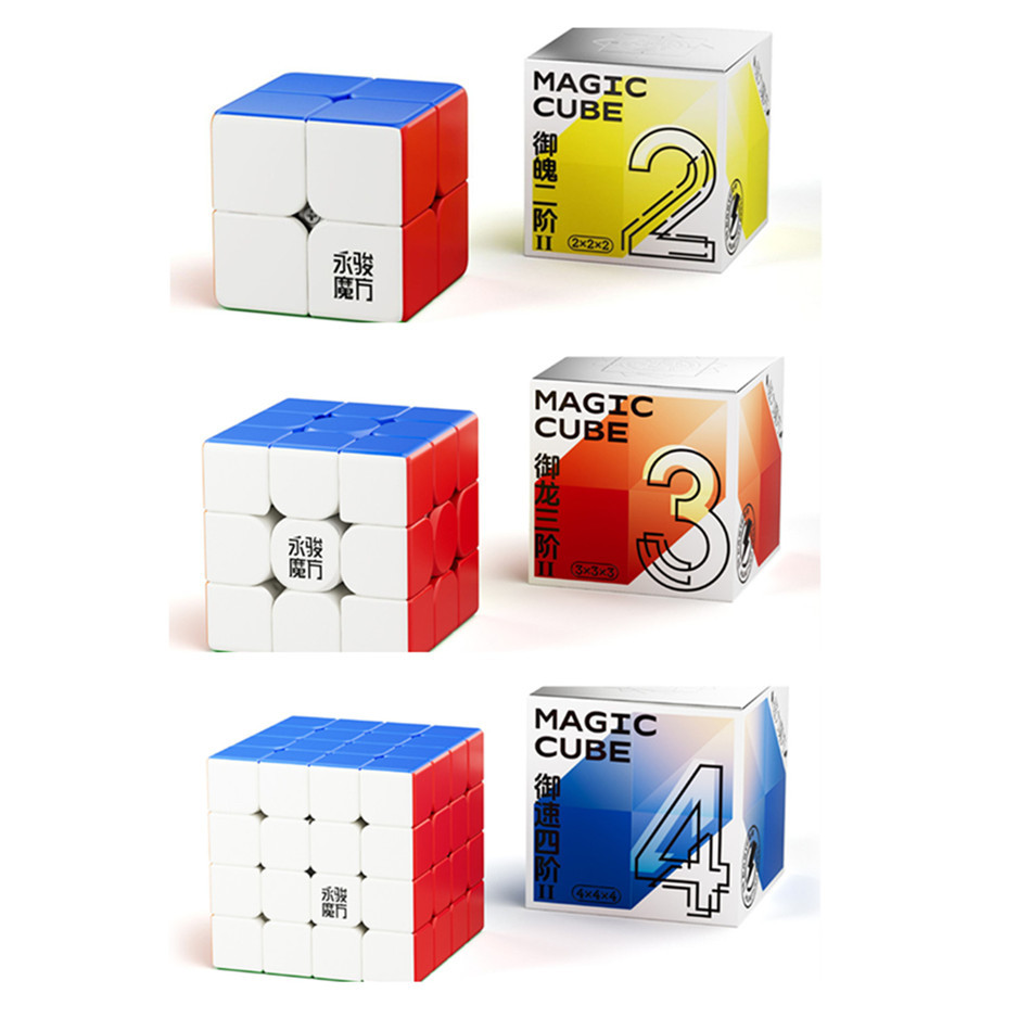 Bokefenuo Yongjun YJ Yulong 3x3 2M Speed Cube 56MM YuLong V2 M Magnetic Magic Cube Toys in