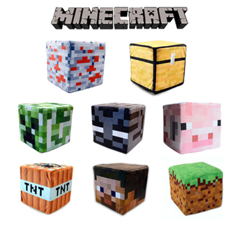 Minecraft Plush MC Doll 2025 A Minecraft Movie Bolster Game ...