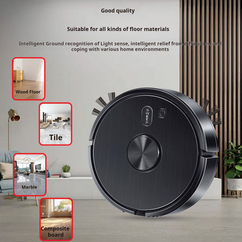 Start Robot Vacuum Compact Robotic Vacuum Powerful and Quiet